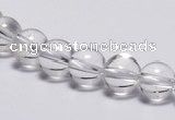 CCC02 15 inches 8mm round white crystal beads Wholesale
