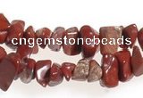 CCH28 35 inches red jasper chips gemstone beads wholesale
