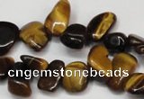 CCH327 15.5 inches 10*15mm tiger eye chips gemstone beads wholesale