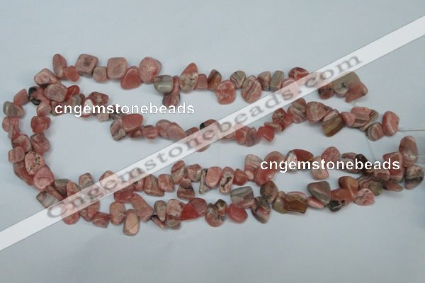 CCH328 15.5 inches 10*15mm rhodochrosite chips gemstone beads wholesale