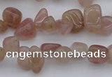 CCH621 15.5 inches 6*8mm - 10*14mm strawberry quartz chips beads
