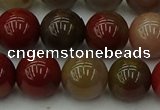 CCJ455 15.5 inches 14mm round colorful jasper beads wholesale