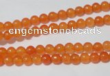 CCN03 15.5 inches 4mm round candy jade beads wholesale