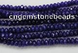 CCN1381 15.5 inches 2*4mm faceted rondelle candy jade beads