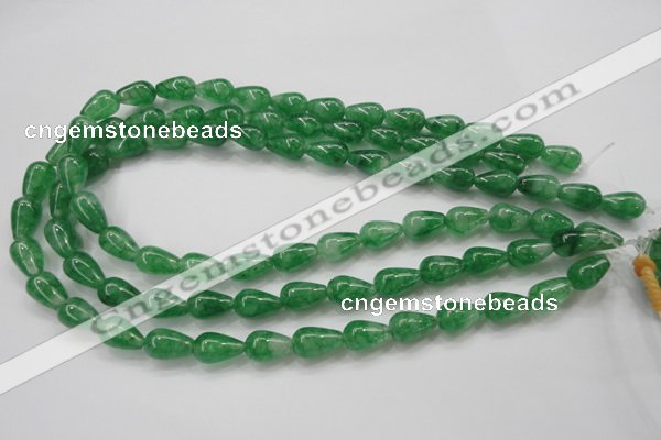 CCN1660 15.5 inches 9*14mm teardrop candy jade beads wholesale