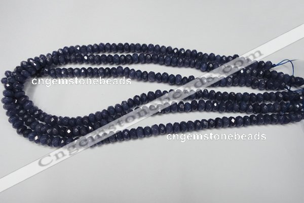 CCN2112 15.5 inches 4*6mm faceted rondelle candy jade beads