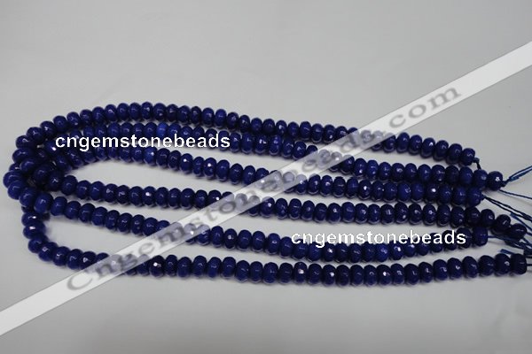 CCN2119 15.5 inches 5*8mm faceted rondelle candy jade beads