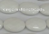 CCN2220 15.5 inches 18*25mm faceted oval candy jade beads