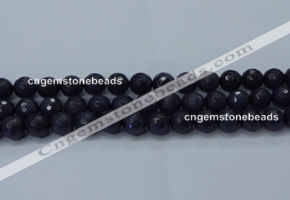 CCN2570 15 inches 14mm faceted round candy jade beads wholesale