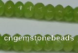 CCN2862 15.5 inches 4*6mm faceted rondelle candy jade beads