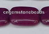 CCN4195 15.5 inches 18*25mm rectangle candy jade beads wholesale