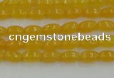 CCN4518 15.5 inches 4*6mm rice candy jade beads wholesale