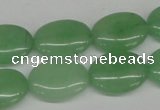 CCN538 15.5 inches 15*20mm oval candy jade beads wholesale