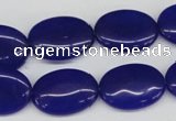 CCN540 15.5 inches 15*20mm oval candy jade beads wholesale