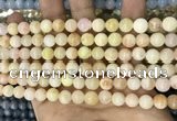 CCN5473 15 inches 8mm round candy jade beads Wholesale