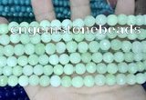 CCN5668 15 inches 8mm faceted round candy jade beads