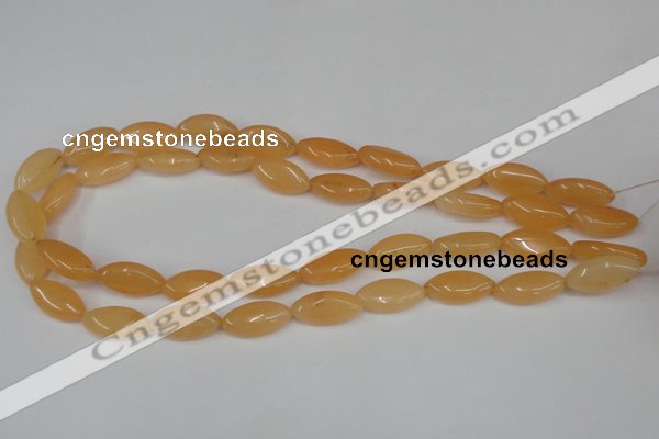 CCN571 15.5 inches 10*20mm marquise candy jade beads wholesale