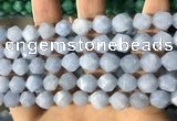 CCN5840 15 inches 8mm faceted nuggets candy jade beads Wholesale