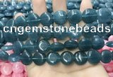 CCN5898 15 inches 15mm flat round candy jade beads Wholesale