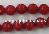 CCN892 15.5 inches 20mm faceted round candy jade beads