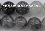 CCQ282 15.5 inches 16mm round cloudy quartz beads wholesale