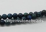CCS51 16 inches 6mm round dyed chrysocolla gemstone beads wholesale