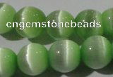 CCT1390 15 inches 7mm round cats eye beads wholesale