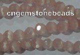 CCT304 15 inches 4mm faceted round cats eye beads wholesale