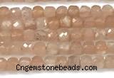 CCU1324 15 inches 2.5mm faceted cube suntone beads