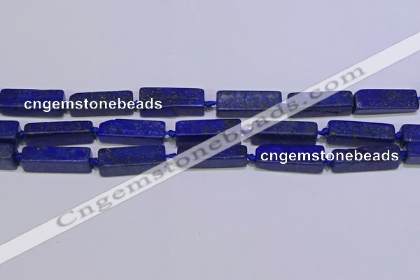 CCU620 15.5 inches 8*20mm - 10*30mm cuboid lapis lazuli beads