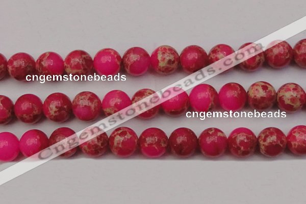 CDE2020 15.5 inches 22mm round dyed sea sediment jasper beads