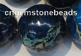 CDE224 15.5 inches 24mm round dyed sea sediment jasper beads
