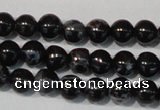 CDI681 15.5 inches 4mm round dyed imperial jasper beads