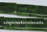 CDJ134 15.5 inches 18*25mm flat tube Canadian jade beads wholesale