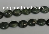CDJ27 15.5 inches 8*10mm oval Canadian jade beads wholesale