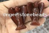 CDN477 30*40mm angel red agate decorations wholesale