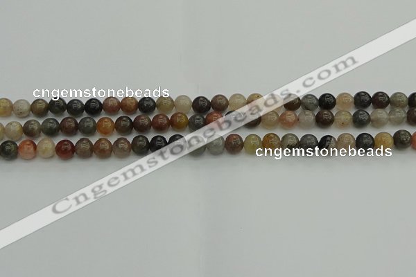 CFJ200 15.5 inches 4mm round fancy jasper beads wholesale
