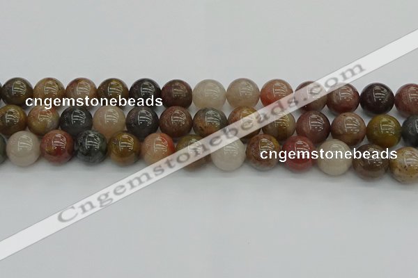 CFJ204 15.5 inches 12mm round fancy jasper beads wholesale