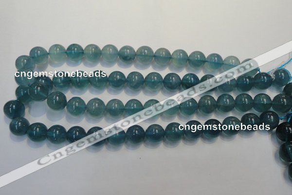 CFL1004 15.5 inches 12mm round blue fluorite beads wholesale