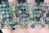 CFL1151 15.5 inches 6mm round fluorite gemstone beads