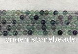 CFL1461 15.5 inches 6mm round A grade fluorite gemstone beads