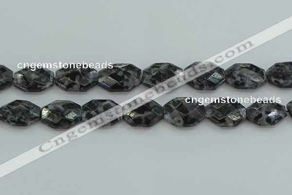 CFS330 15.5 inches 18*25mm faceted freeform feldspar gemstone beads