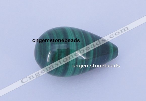CGC45 13*22mm teardrop natural malachite gemstone cabochons