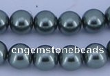 CGL221 2PCS 16 inches 25mm round dyed plastic pearl beads wholesale