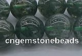 CGQ506 15.5 inches 16mm round imitation green phantom quartz beads