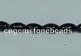 CGS120 15.5 inches 6*10mm rice blue goldstone beads wholesale