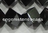 CHE188 15.5 inches 8*8mm cube hematite beads wholesale