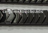 CHE297 15.5 inches 6*9mm hematite beads wholesale
