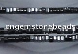 CHE820 15.5 inches 2*2mm hexagon hematite beads wholesale