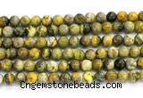 CHJ121 15.5 inches 8mm round honeybee jasper gemstone beads